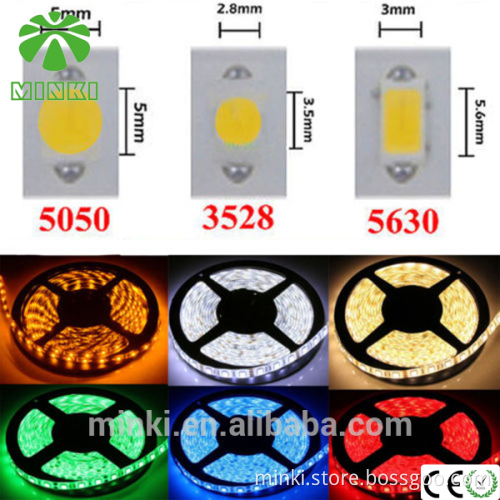 1-10M 3528 5050 5630 SMD 300/600 LED Light Plastic Channel 12V DIY 6 Colors Wholesalestrip